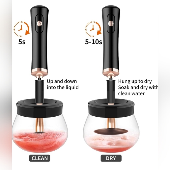 Electronic Portable Makeup Brush Cleaner - Picture 2 of 3